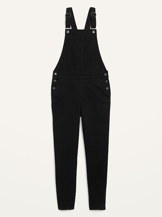 Image number 4 showing, O.G. Straight Black-Wash Jean Overalls