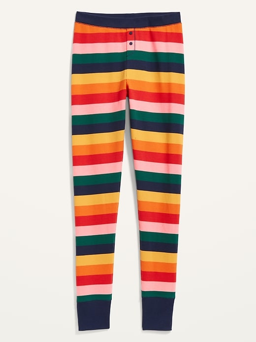 Image number 3 showing, Matching Printed Thermal-Knit Pajama Leggings