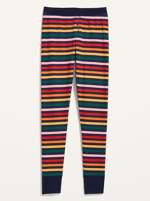 Image number 6 showing, Matching Printed Thermal-Knit Pajama Leggings