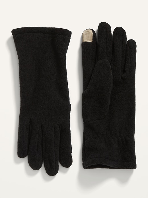 Old Navy Microfleece Text-Friendly Gloves For Women. 1