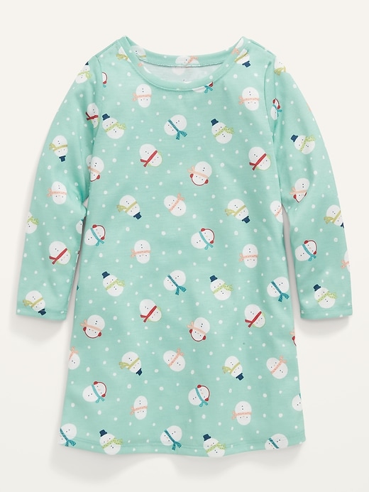View large product image 1 of 1. Long-Sleeve Nightgown for Toddler & Baby