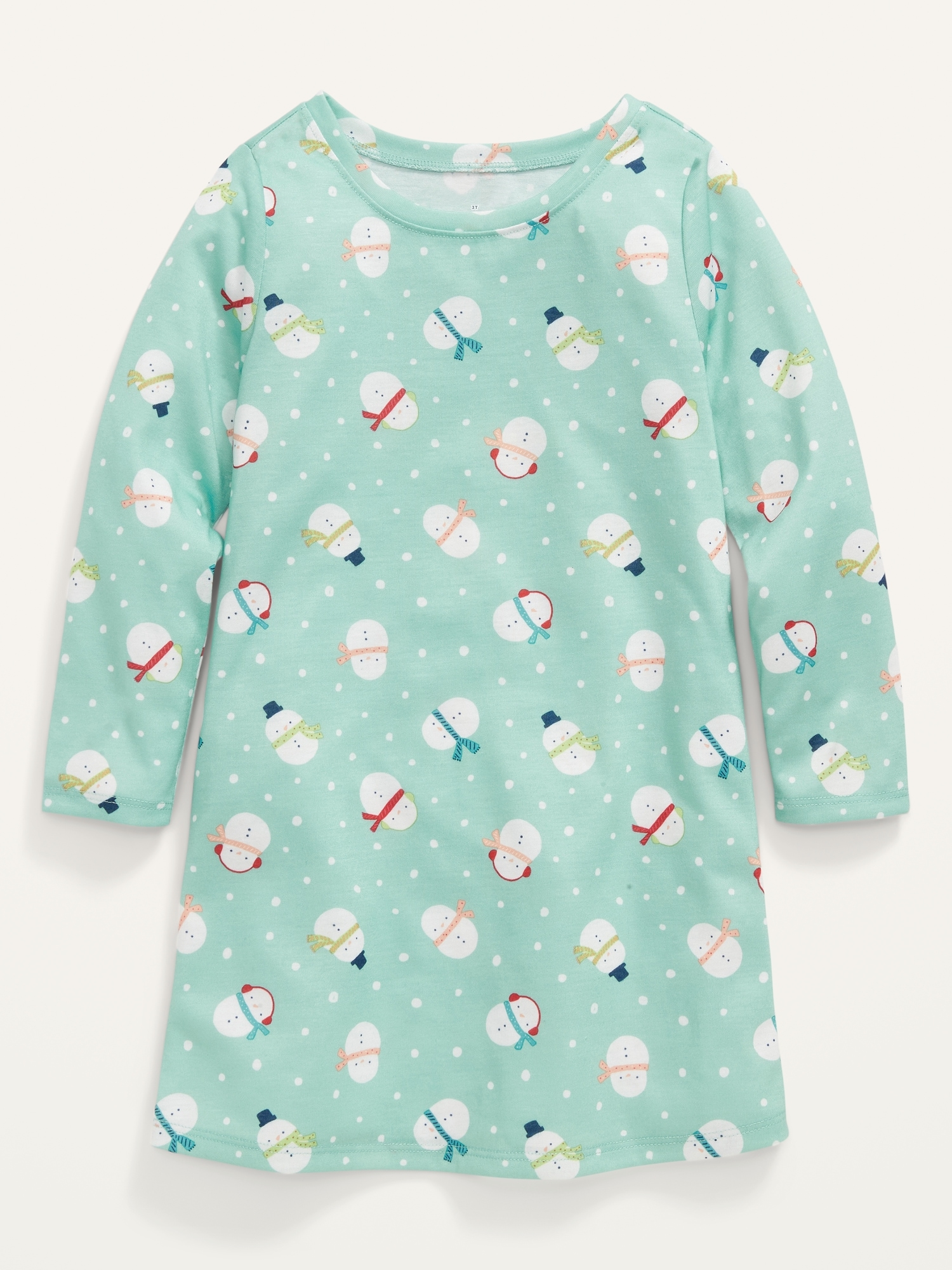 Long-Sleeve Nightgown for Toddler & Baby