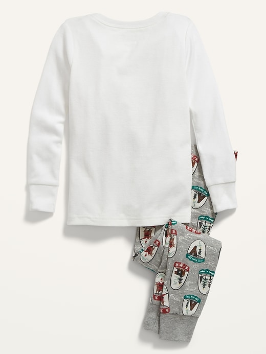 View large product image 2 of 3. Unisex Matching Family Pajama Set for Toddler & Baby