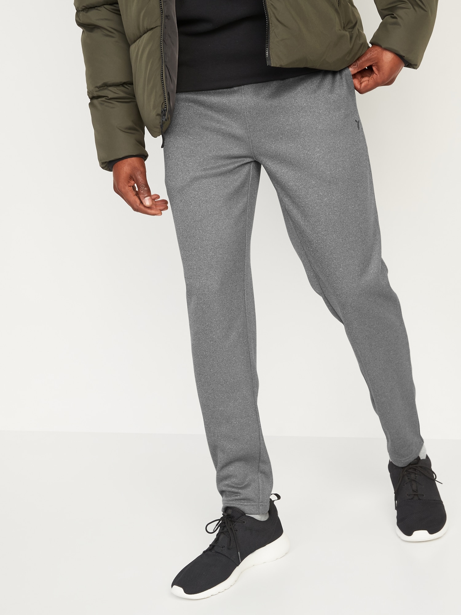Soft-Brushed Go-Dry Tapered Performance Sweatpants