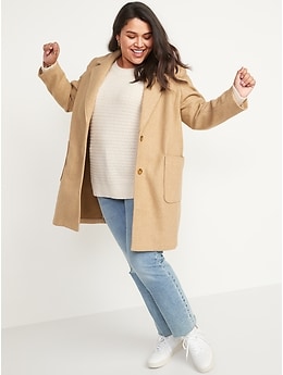 old navy plus size coats & jackets