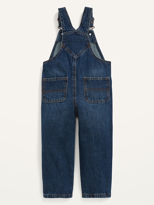 View large product image 2 of 2. Unisex Jean Overalls for Toddler