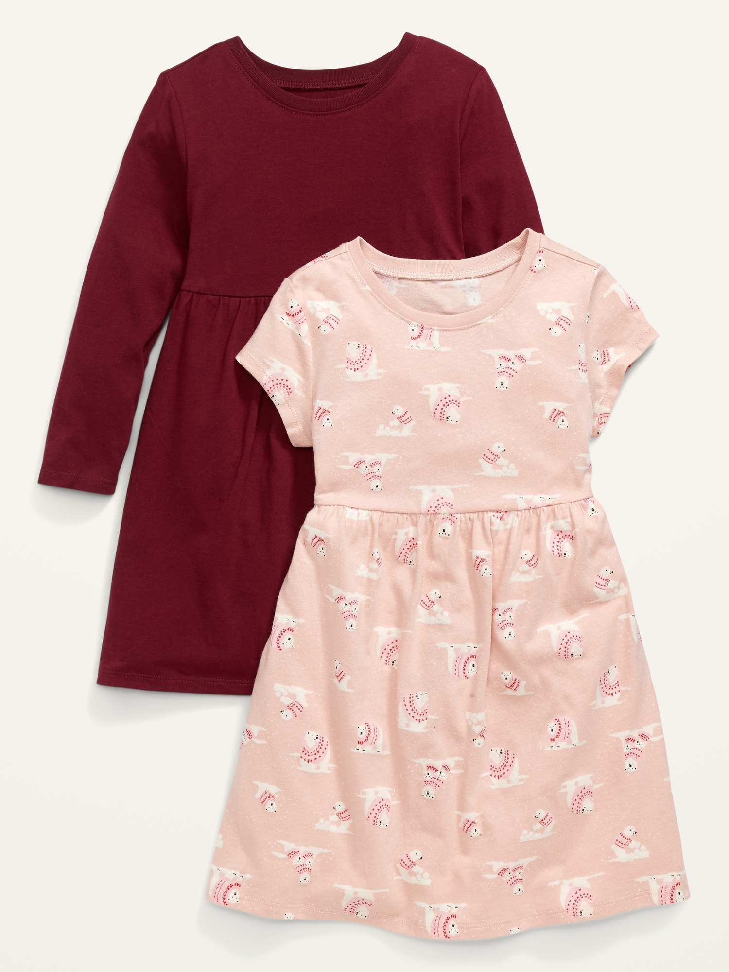2Pack Jersey Dress for Toddler Girls Old Navy