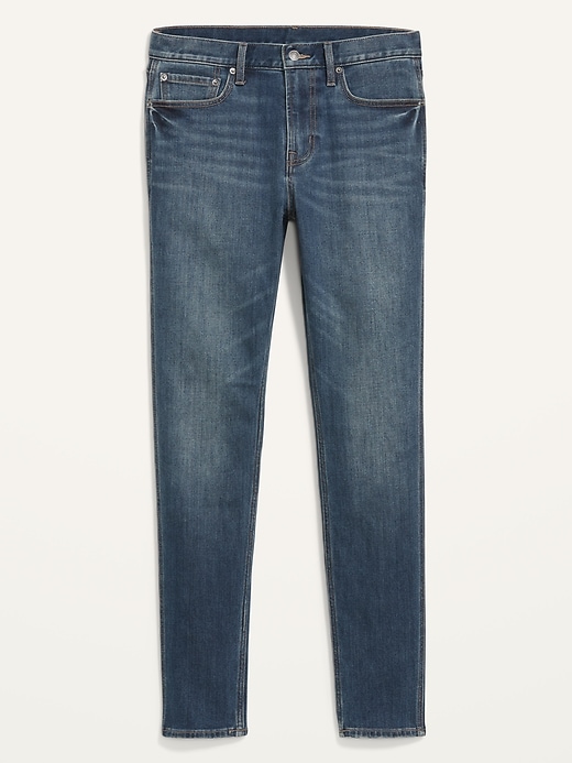 Relaxed Slim Taper Built In Warm Jeans For Men Old Navy