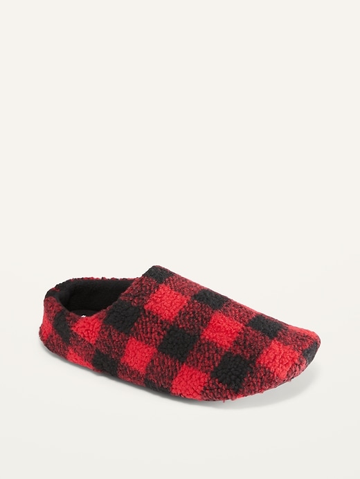 Old Navy Cozy Sherpa Slippers for Men. 1