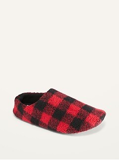 Old Navy Men's Cozy Sherpa Slippers - - Size M