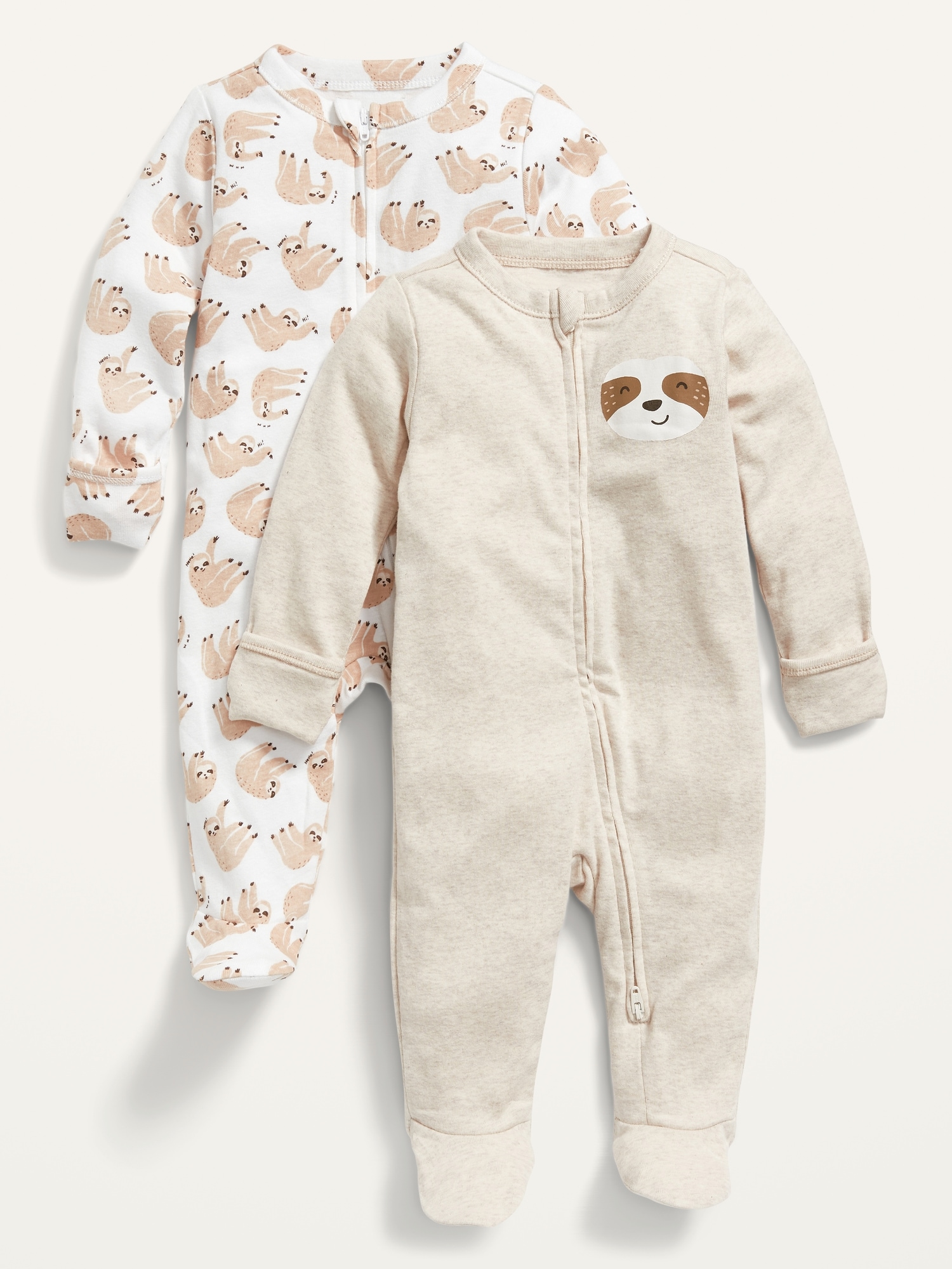 Unisex 2Pack Sleep & Play Footed OnePiece for Baby Old Navy