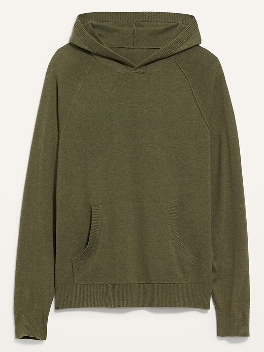 Image number 4 showing, Raglan-Sleeve Pullover Sweater Hoodie for Men