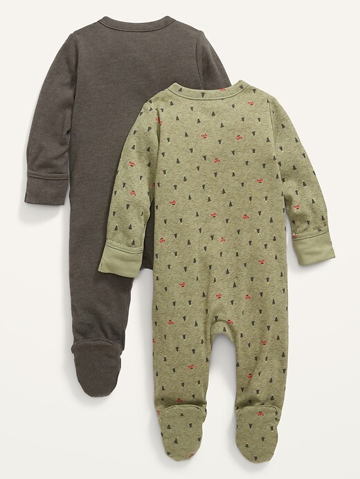Unisex 2Pack Sleep & Play Footed OnePiece for Baby Old Navy