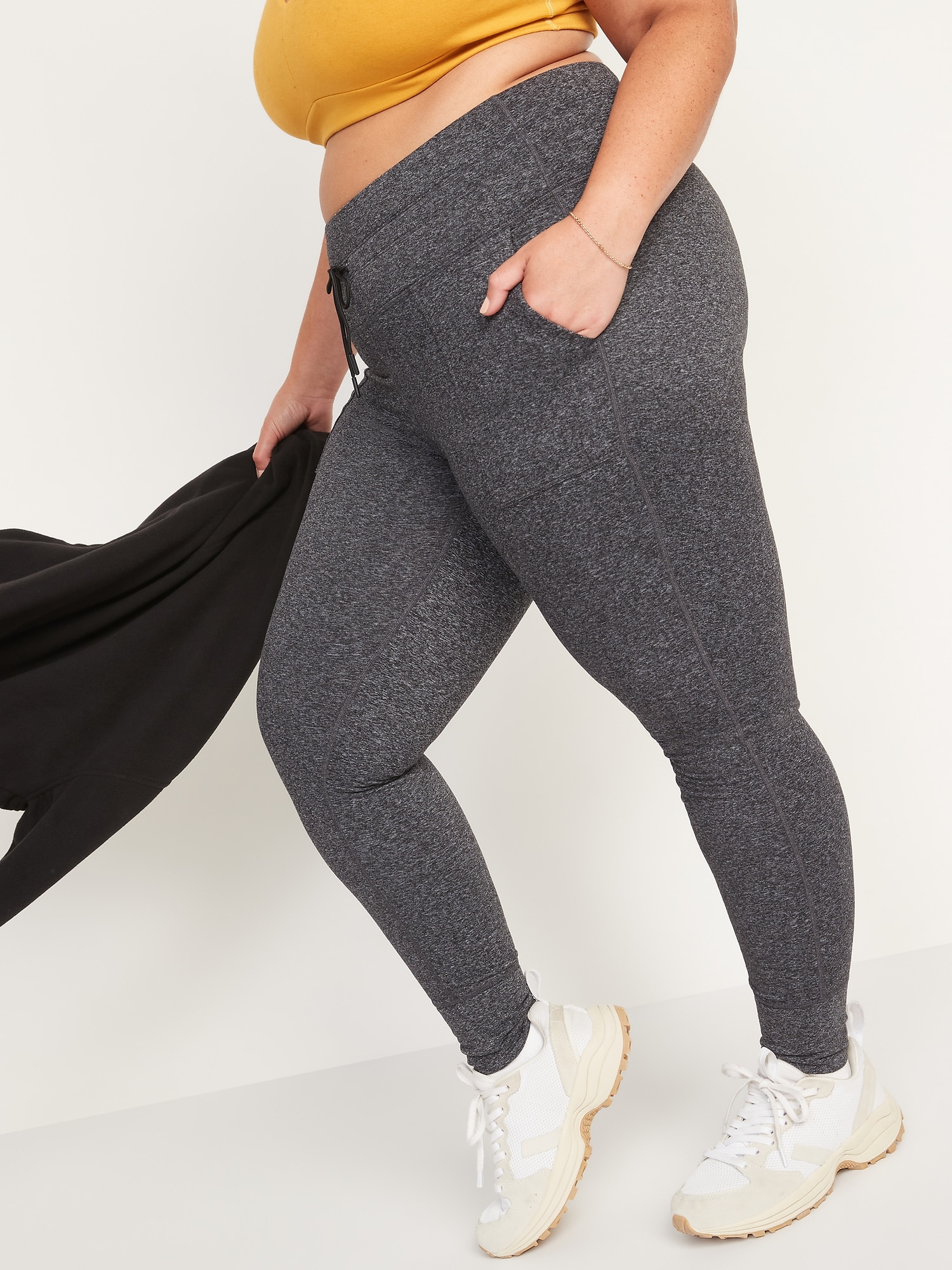 HighWaisted CozeCore Jogger Leggings for Women Old Navy