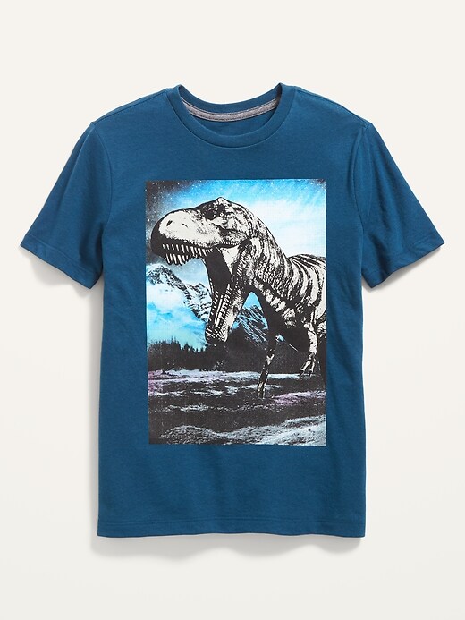 View large product image 1 of 1. Short-Sleeve Graphic T-Shirt For Boys