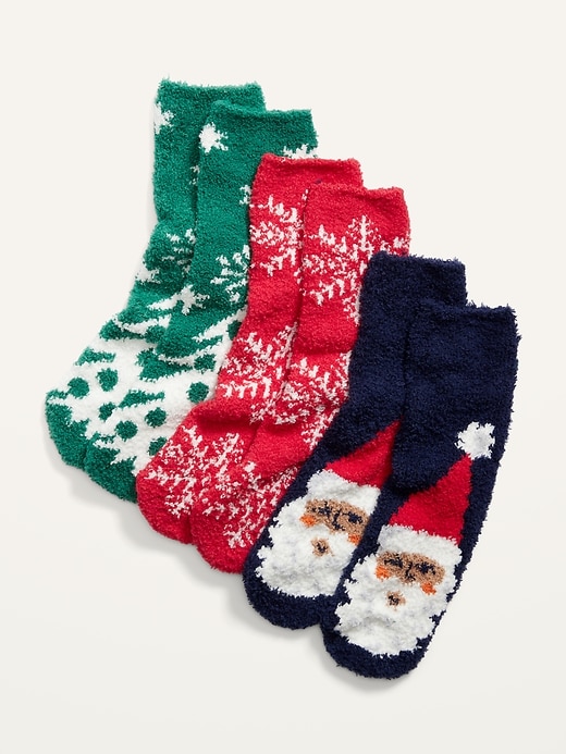 View large product image 1 of 1. Cozy Socks Variety 3-Pack For Women