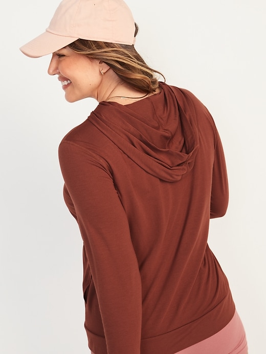 Image number 2 showing, UltraLite Hooded Performance Top