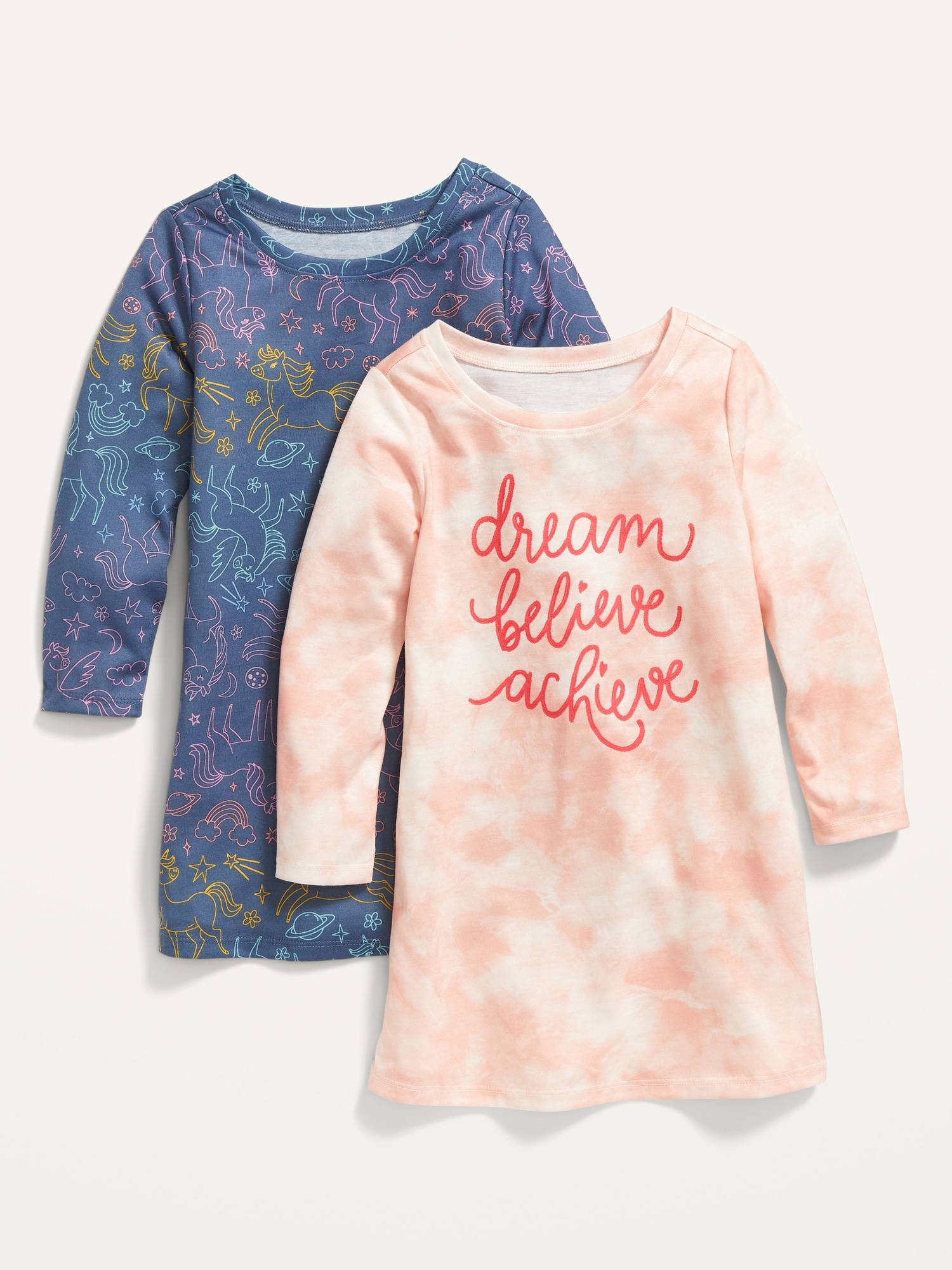 Oldnavy 2-Pack Nightgown for Toddler Girl & Baby