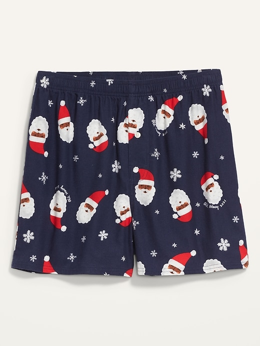 Old Navy Matching Flannel Boxer Shorts for Men. 1