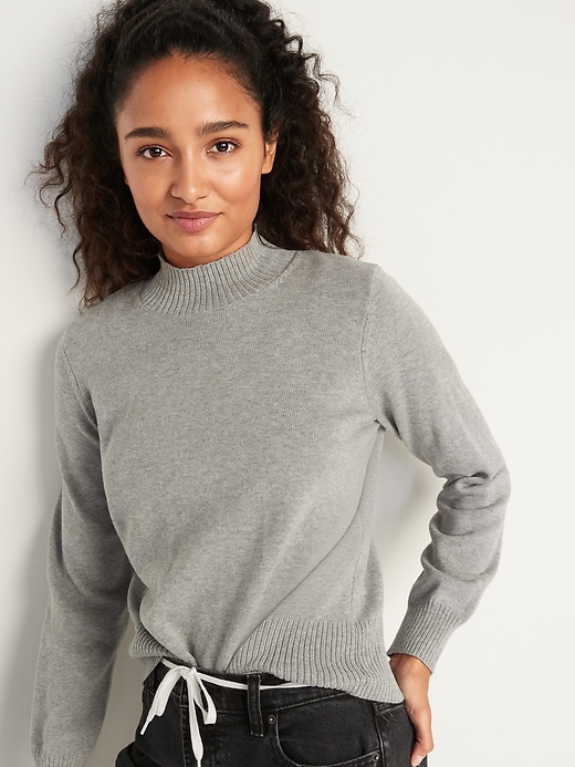 Oldnavy Mock-Neck Pullover Sweater for Women