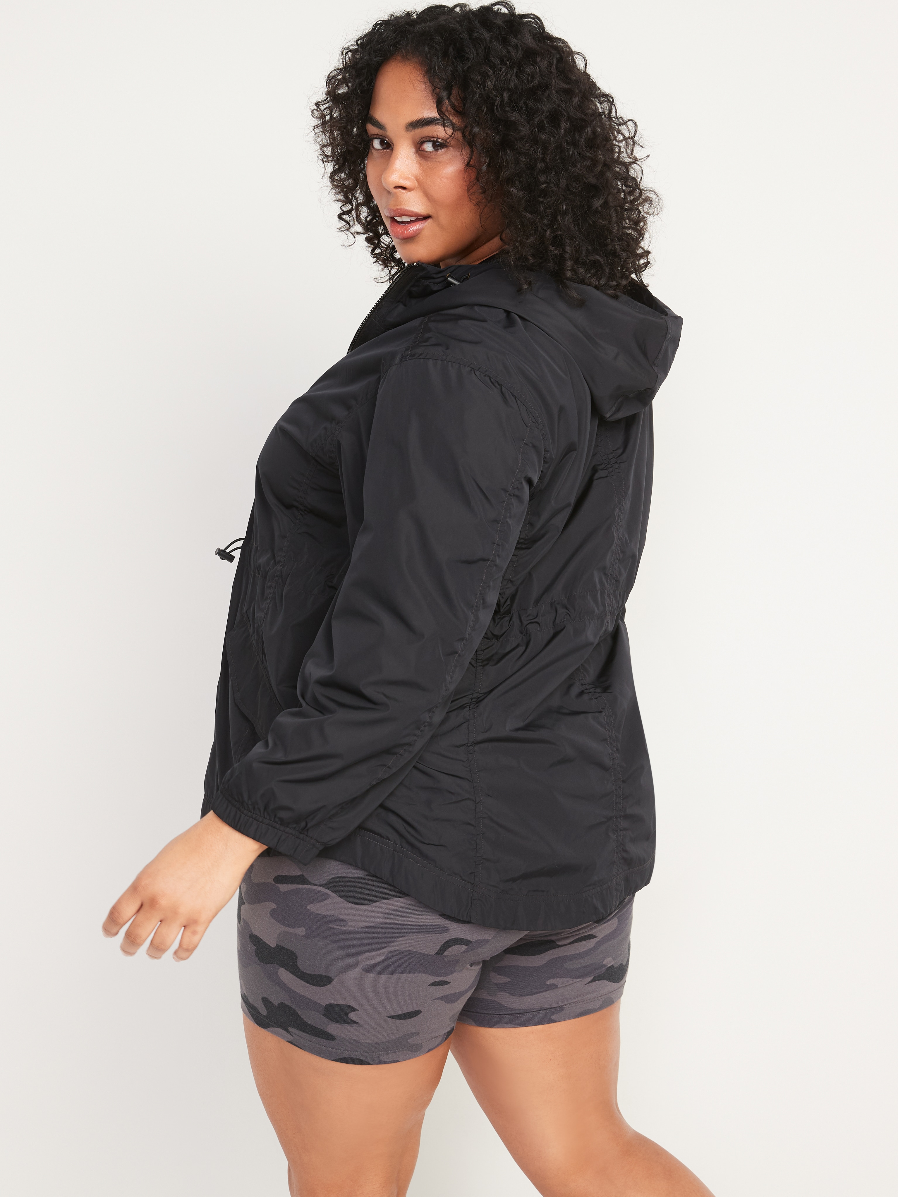 Water-Resistant Hooded Utility Anorak Jacket | Old Navy