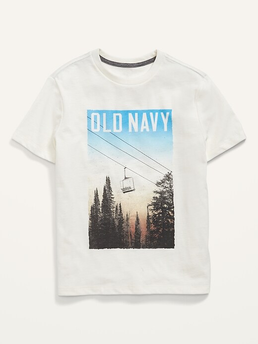 Old Navy - Short-Sleeve Logo-Graphic T-Shirt for Boys