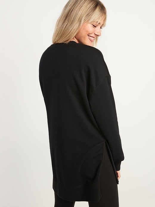 Image number 6 showing, Oversized Vintage Tunic Sweatshirt for Women