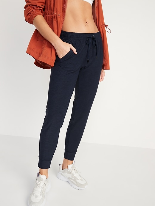 Image number 3 showing, Mid-Rise Breathe ON Jogger Pants for Women