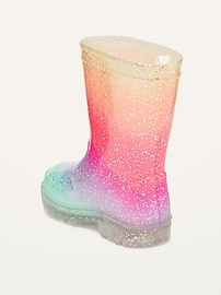 View large product image 3 of 4. Printed Tall Rain Boots for Toddler Girls