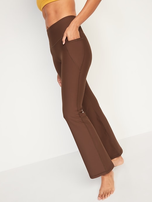Image number 5 showing, High-Waisted PowerSoft Slim Flare Pants