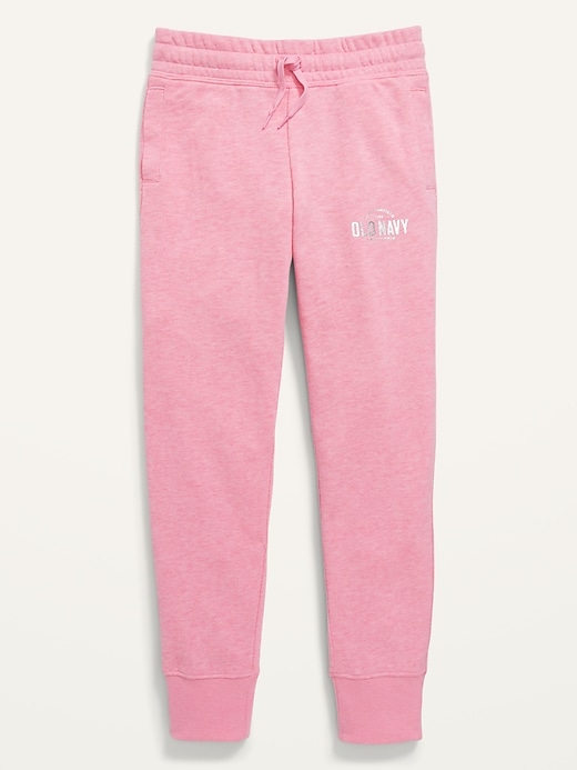 View large product image 1 of 1. Vintage High-Waisted Logo Jogger Sweatpants for Girls