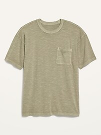 View large product image 3 of 3. Vintage Garment-Dyed Pocket T-Shirt