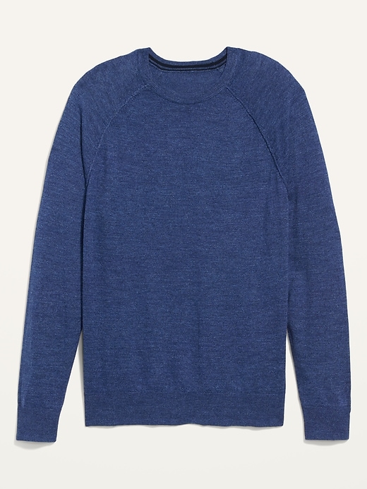 Image number 4 showing, Crew-Neck Raglan-Sleeve Sweater