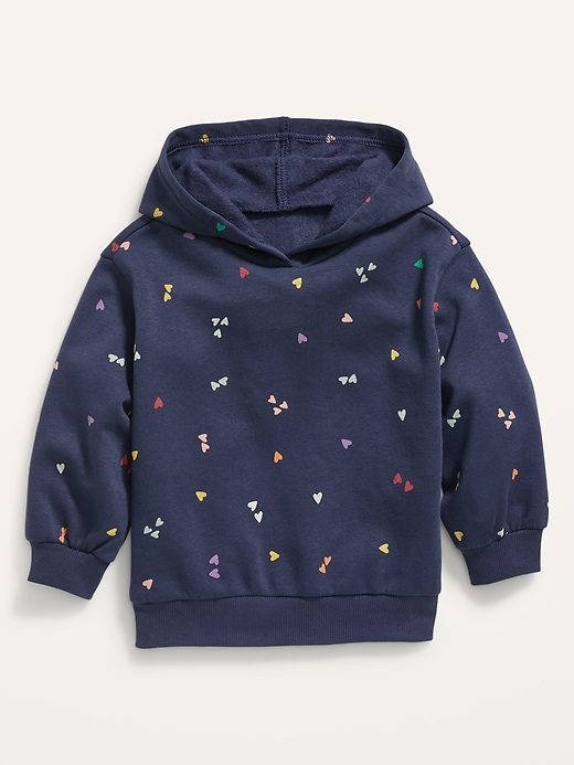 View large product image 1 of 1. Unisex Printed French Terry Hoodie for Toddler