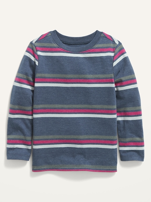 Unisex Striped Long-Sleeve T-Shirt for Toddler | Old Navy