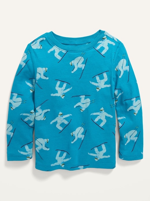View large product image 1 of 1. Unisex Printed Long-Sleeve T-Shirt for Toddler