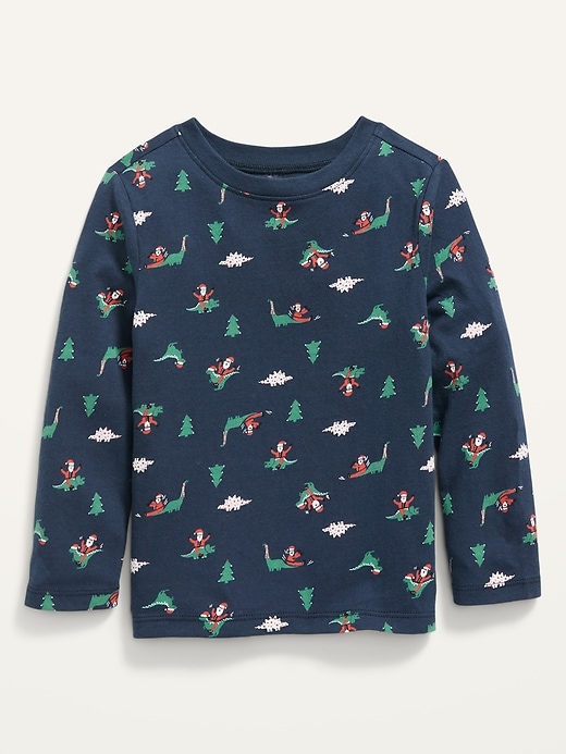 View large product image 1 of 1. Unisex Printed Long-Sleeve T-Shirt for Toddler