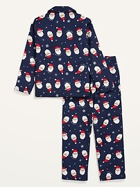 View large product image 3 of 4. Gender-Neutral Matching Flannel Pajama Set For Kids