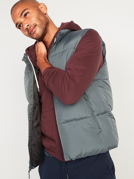 View large product image 1 of 1. Frost-Free Water-Resistant Puffer Vest