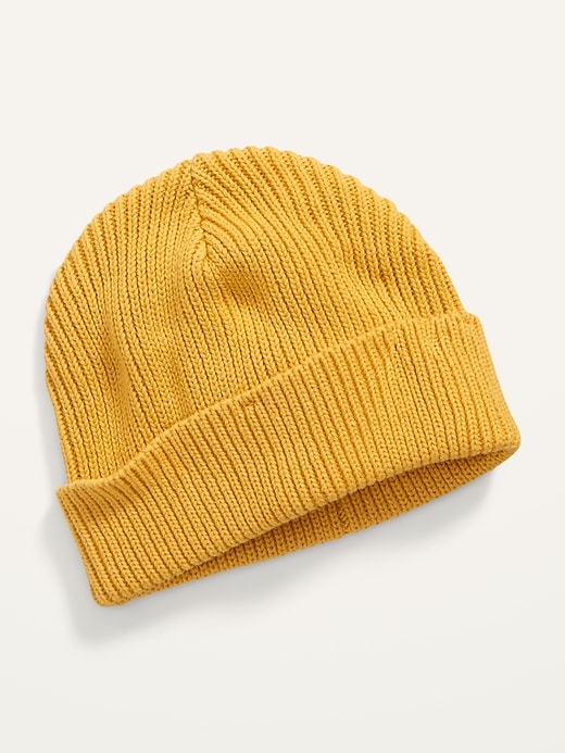 View large product image 1 of 2. Unisex Wide-Cuff Beanie Hat for Toddler & Baby