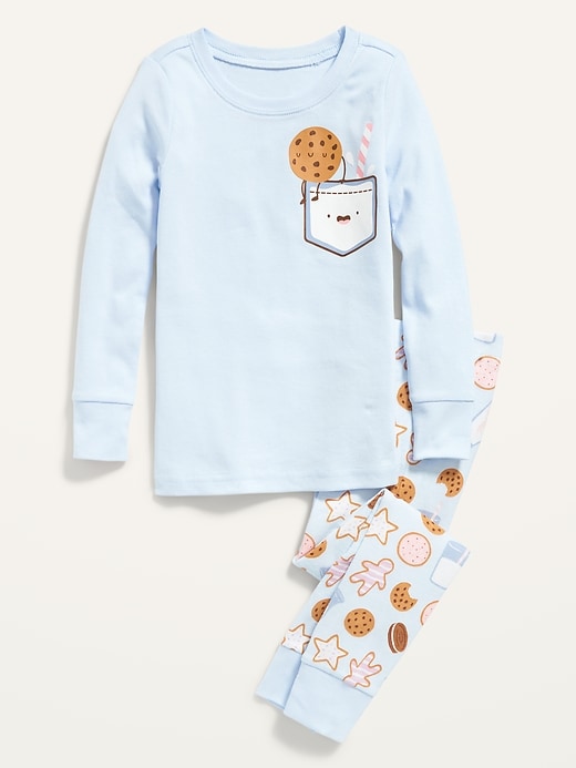 View large product image 1 of 1. Unisex Printed Pajama Set for Toddler & Baby