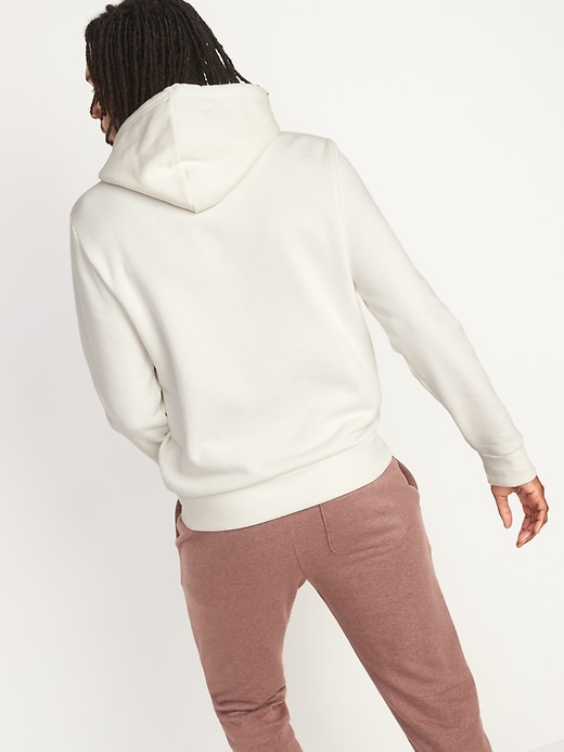 Image number 2 showing, Gender-Neutral Solid-Color Pullover Hoodie for Adults