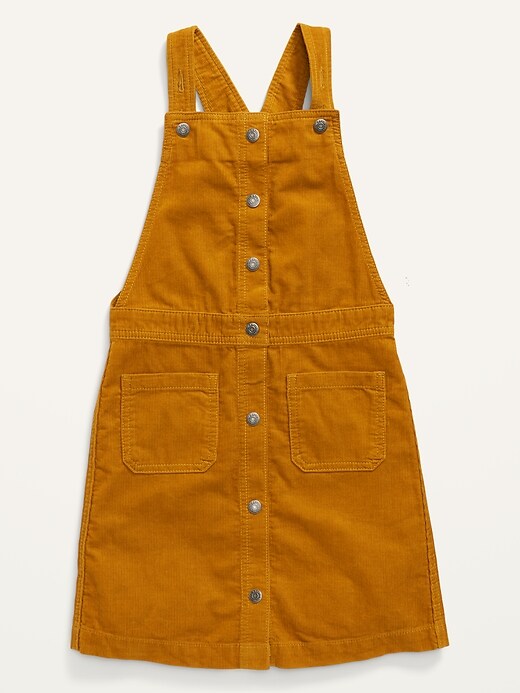 View large product image 1 of 2. Button-Front Corduroy Skirtall for Girls