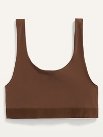 View large product image 4 of 8. Scoop-Neck Soft-Knit Bralette Top