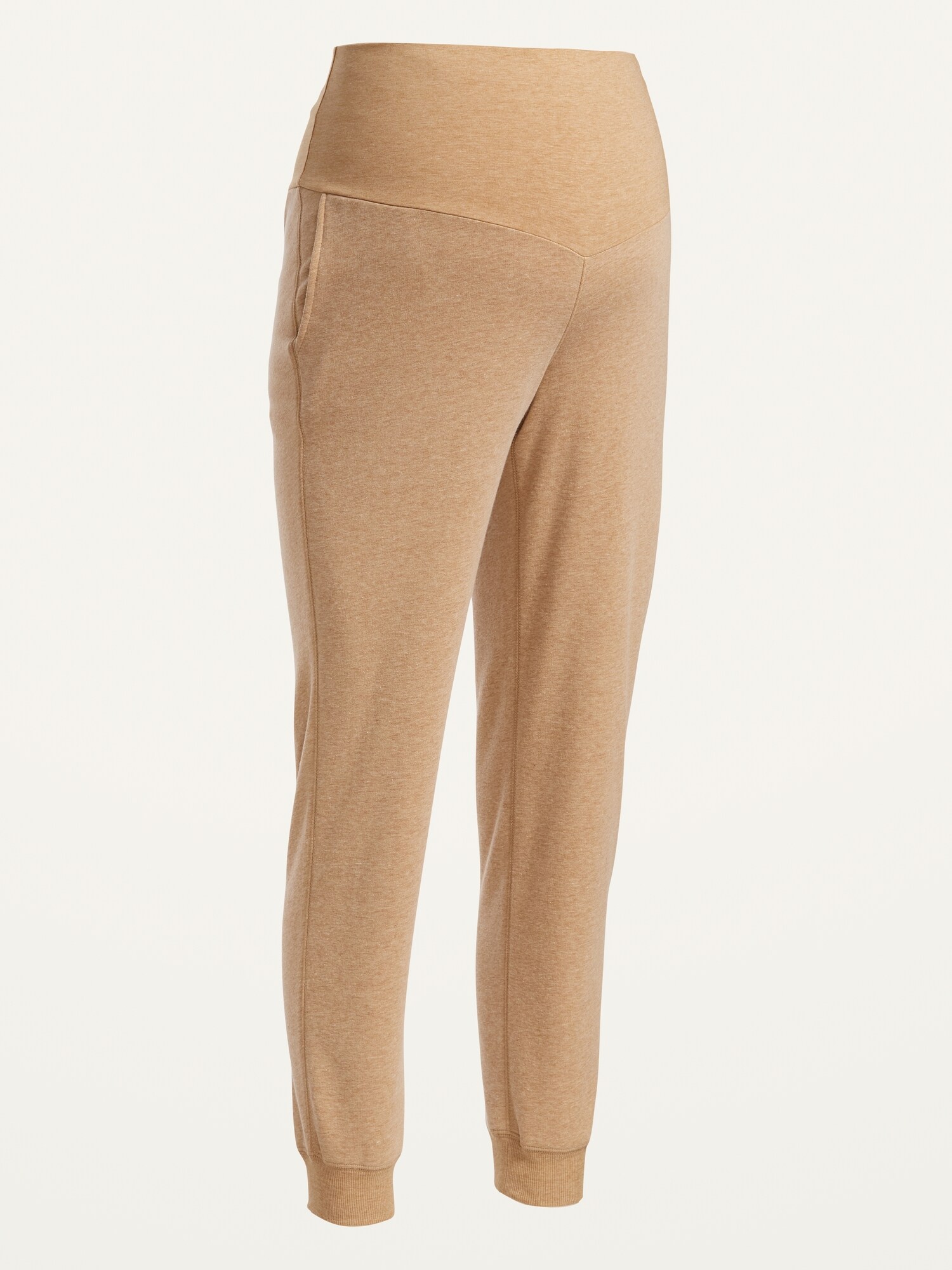 Maternity Rollover-Waist Vintage Jogger 