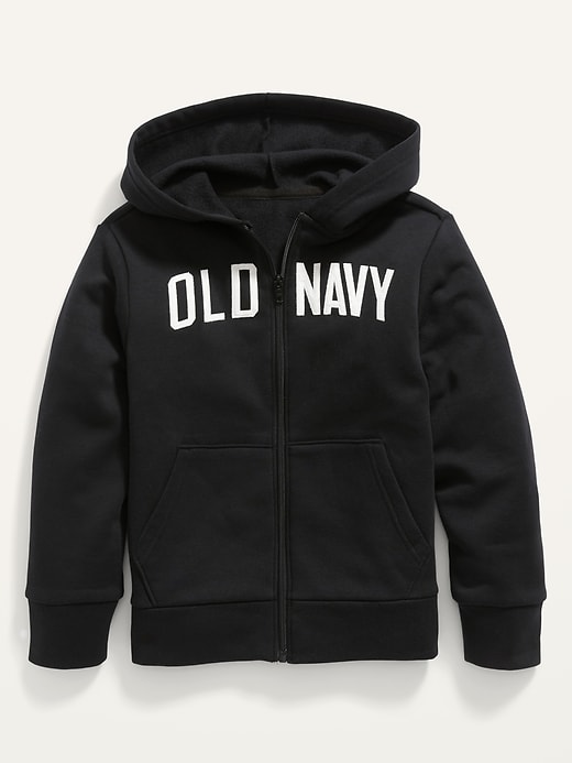 Gender Neutral Logo Zip Hoodie for Kids Old Navy