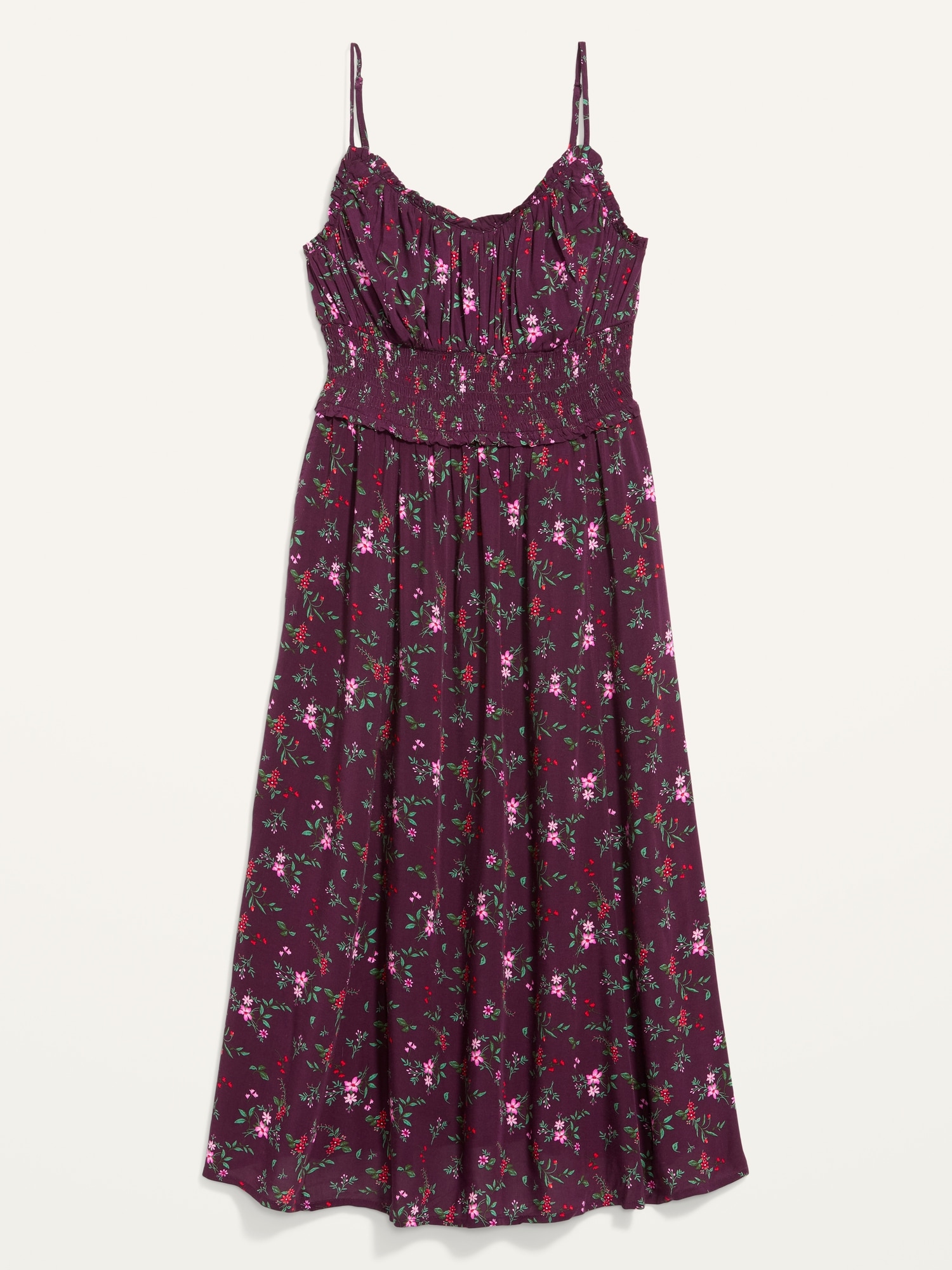 トップス Organdy tiered cami dress (Navy flower) Organdy tiered cami dress (Navy flower)