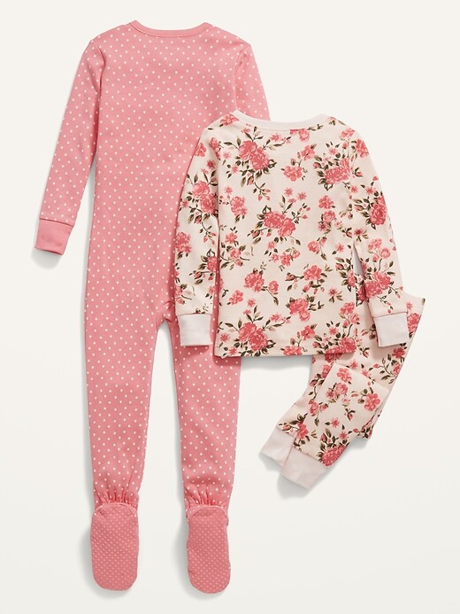 View large product image 2 of 2. Unisex 3-Piece Pajama Set for Toddler & Baby