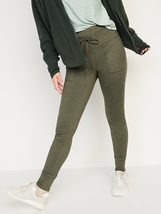 HighWaisted CozeCore Jogger Leggings for Women Old Navy