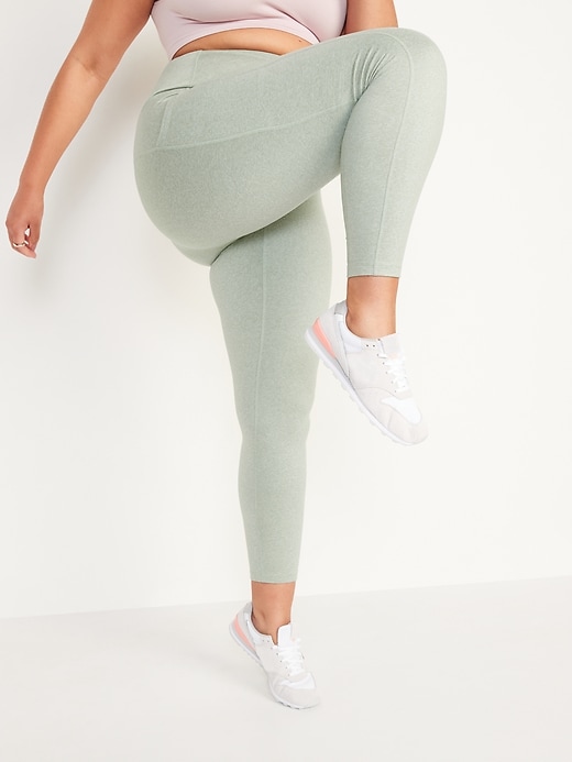 Image number 1 showing, High-Waisted CozeCore Side-Pocket Leggings